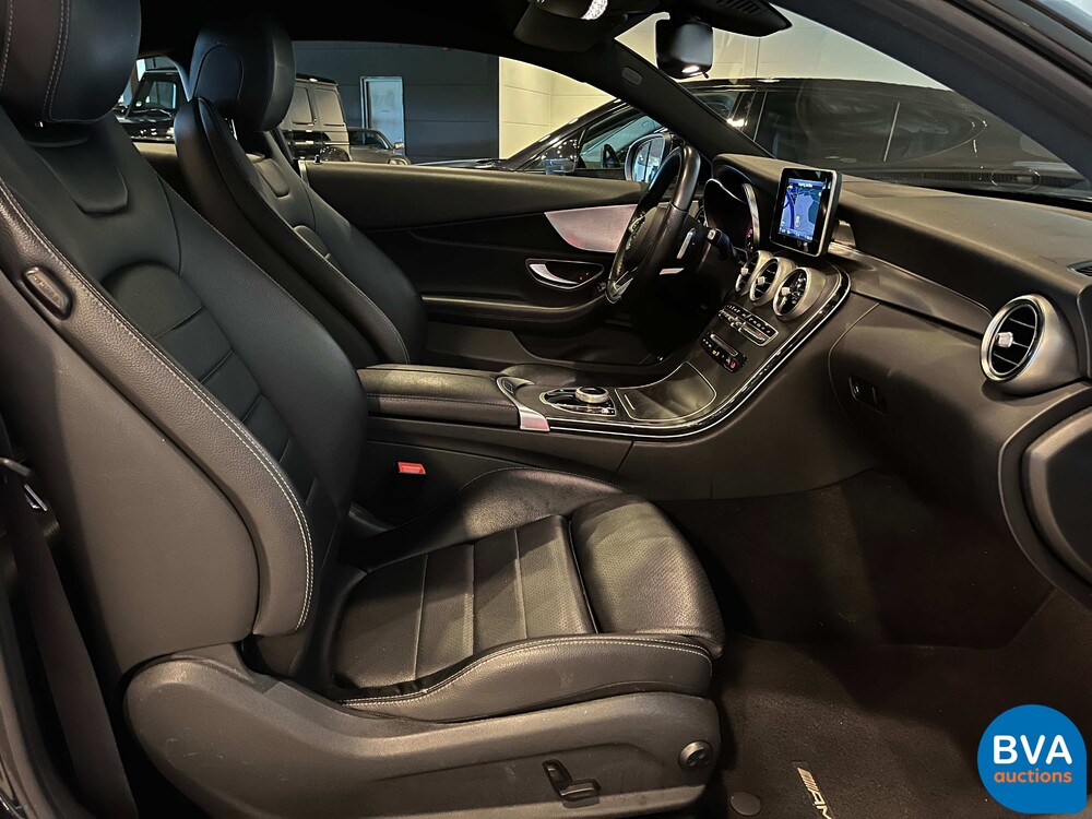 2017 Mercedes-Benz C180 Coupé AMG C-Klasse 156pk, G-955-VT.