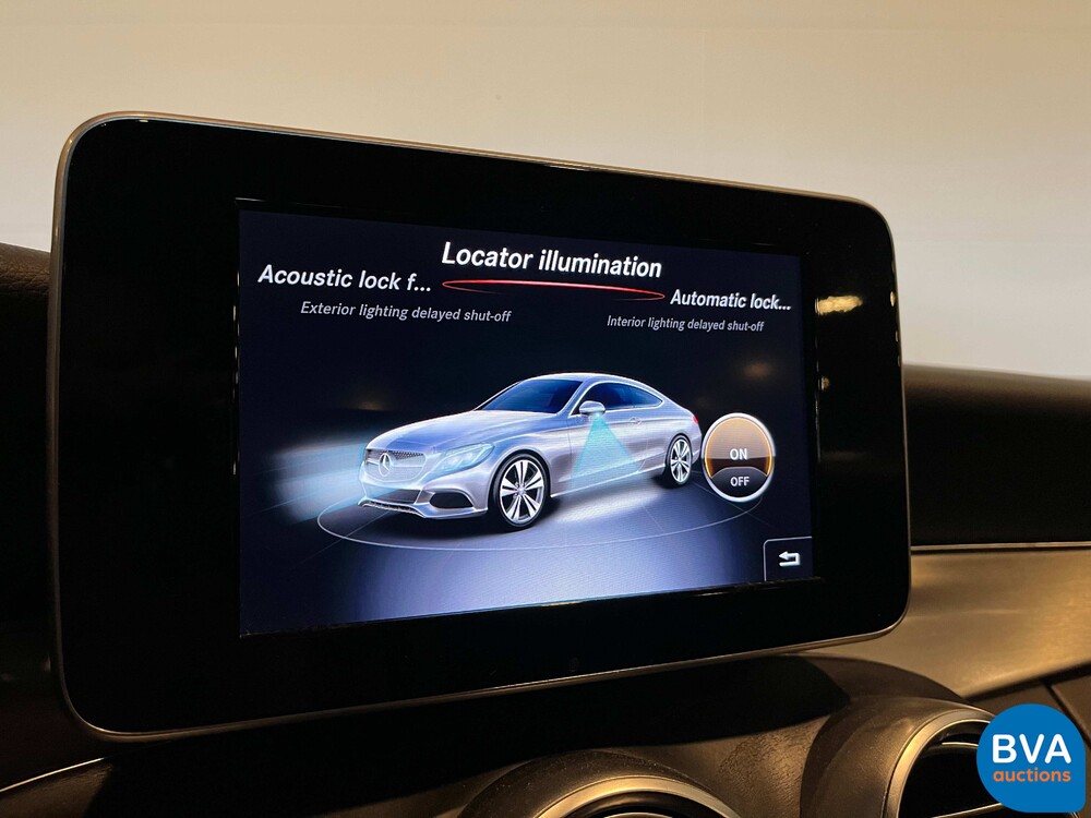 2017 Mercedes-Benz C180 Coupé AMG C-Klasse 156pk, G-955-VT.