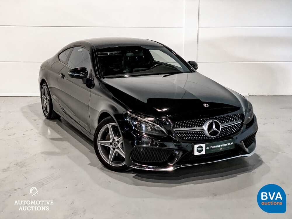 2017 Mercedes-Benz C180 Coupé AMG C-Klasse 156pk, G-955-VT.