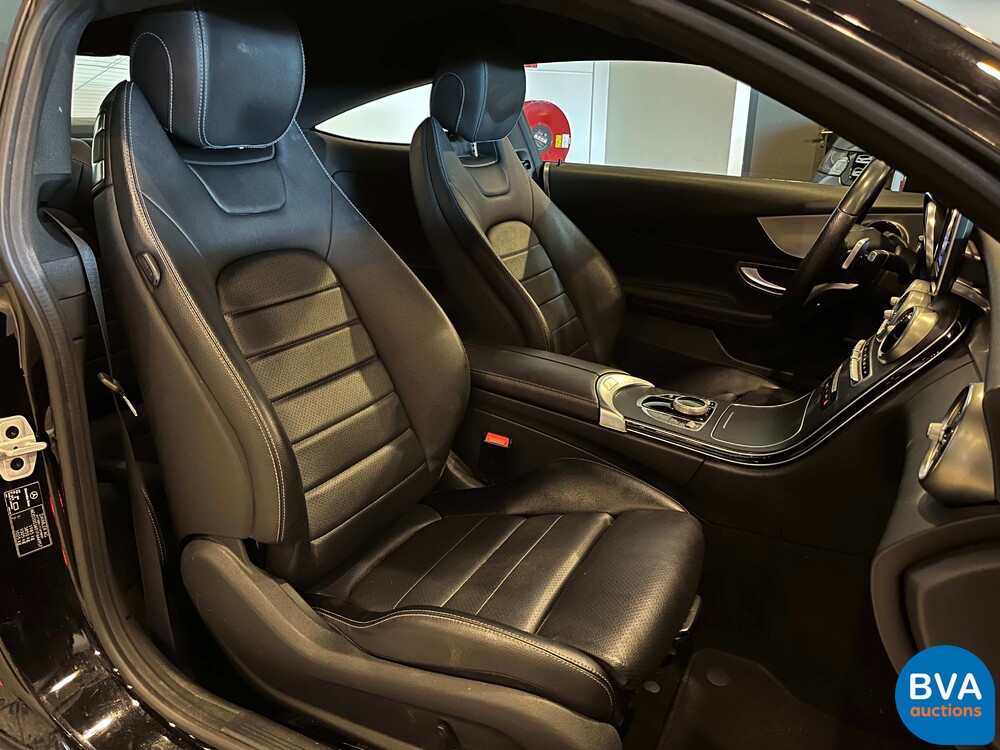 2017 Mercedes-Benz C180 Coupé AMG C-Klasse 156pk, G-955-VT.