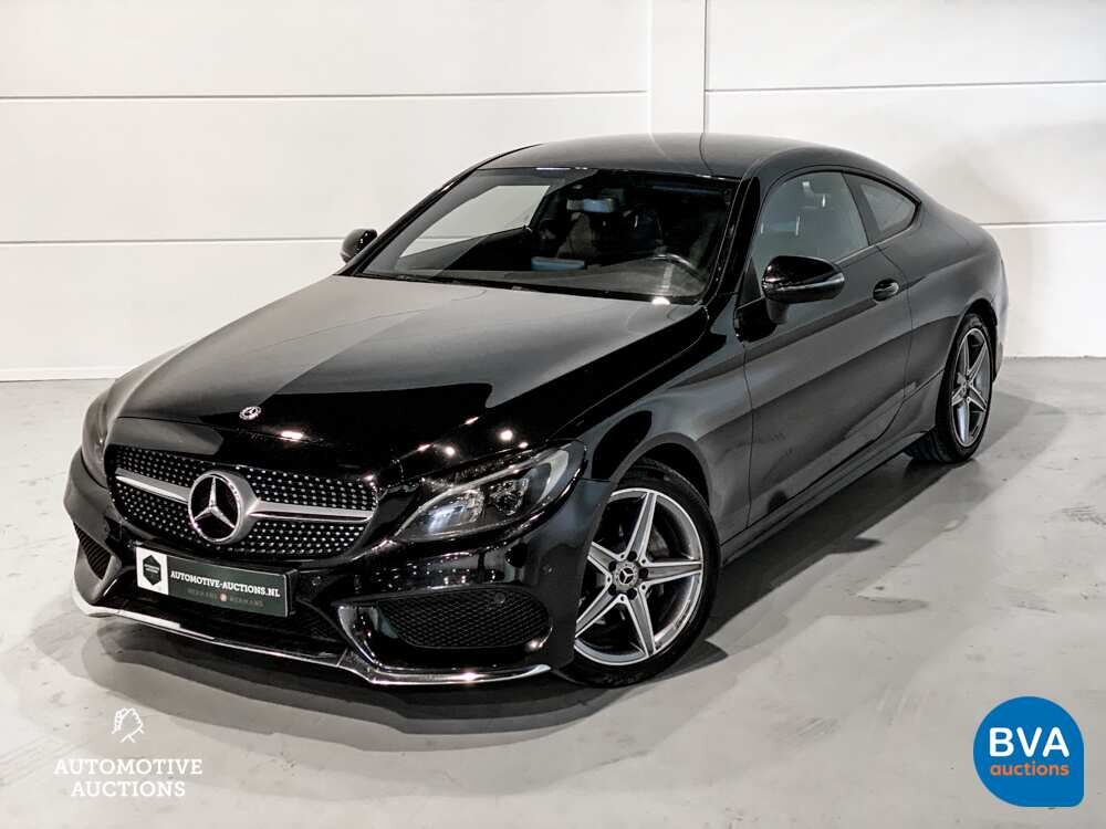 2017 Mercedes-Benz C180 Coupé AMG C-Klasse 156pk, G-955-VT.