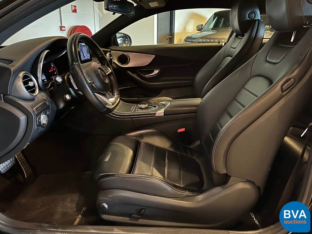 2017 Mercedes-Benz C180 Coupé AMG C-Klasse 156pk, G-955-VT.
