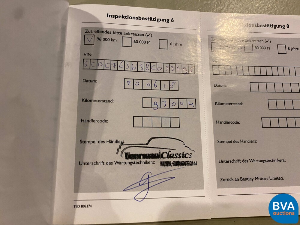 Bentley Continental GT SPEED6.0 W12 610 PS 2008 Coupé, NF-122-X.