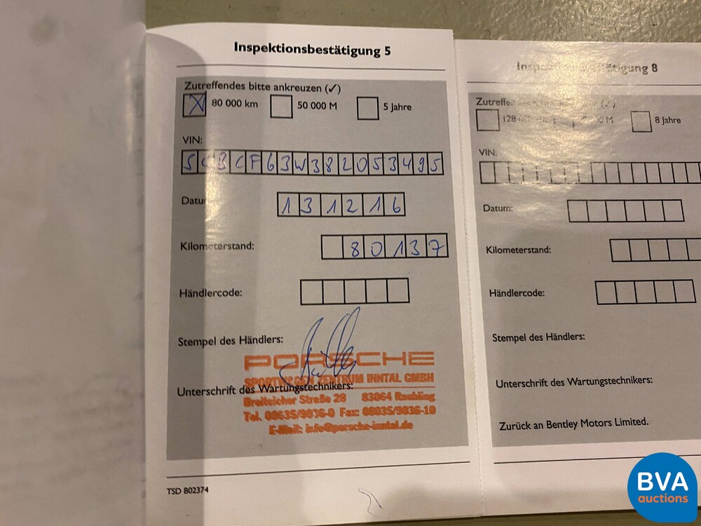 Bentley Continental GT SPEED6.0 W12 610 PS 2008 Coupé, NF-122-X.