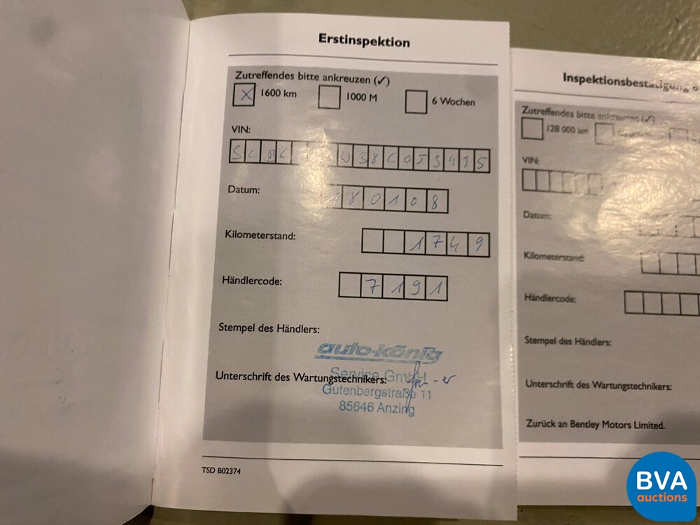 Bentley Continental GT SPEED6.0 W12 610 PS 2008 Coupé, NF-122-X.