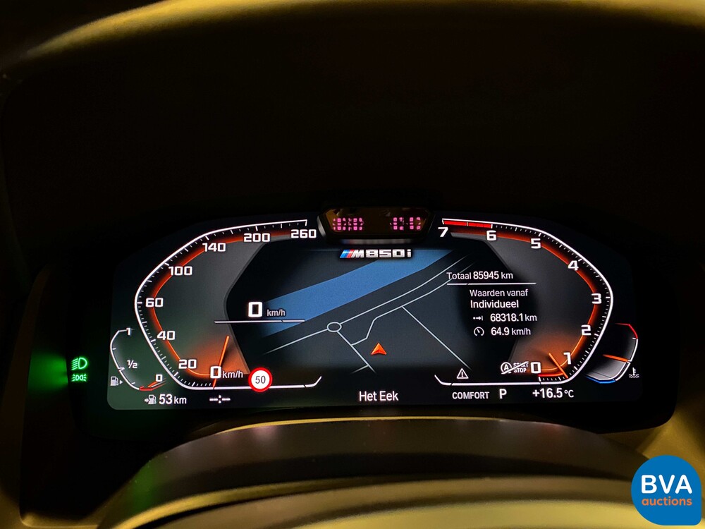 BMW M850i Coupe xDrive 530hp 4.4 V8 2019 8 Series FULL CARBON M-Performance.