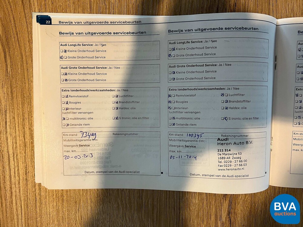 Audi A6 2.8 FSI 190PS 2009 -Org. NL-, 75-HDL-7.