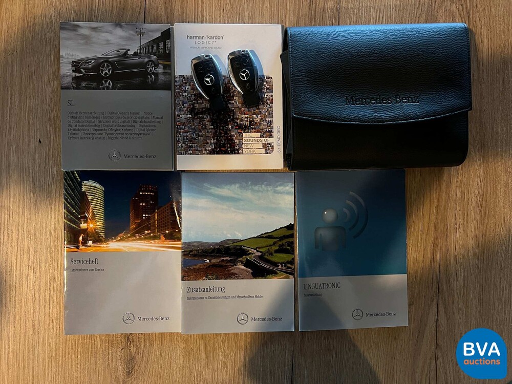 Mercedes-Benz SL500 AMG Roadster V8 435pk 2012, L-166-PN.