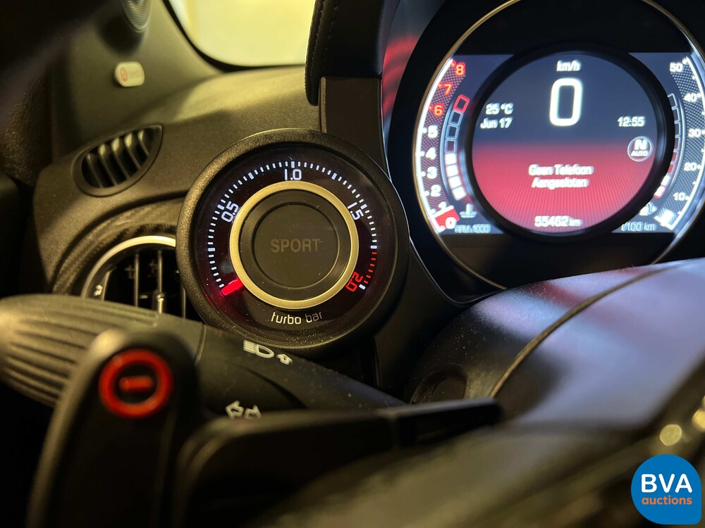 Abarth 500 C 1.4 Wettbewerb 70. Jahrestag 179 PS 2019 AKRAPOVIC, N-848-ZB.