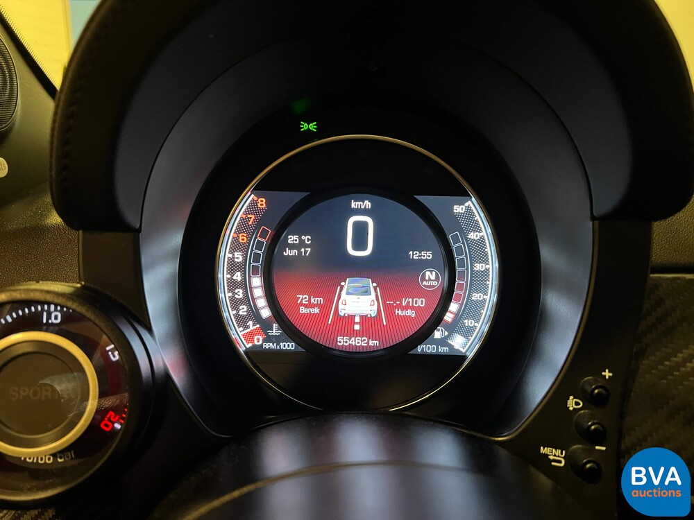 Abarth 500 C 1.4 Wettbewerb 70. Jahrestag 179 PS 2019 AKRAPOVIC, N-848-ZB.