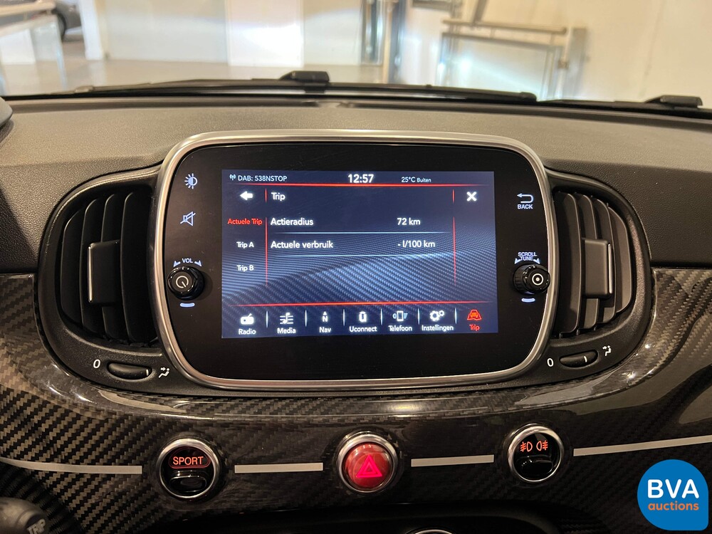 Abarth 500 C 1.4 Wettbewerb 70. Jahrestag 179 PS 2019 AKRAPOVIC, N-848-ZB.