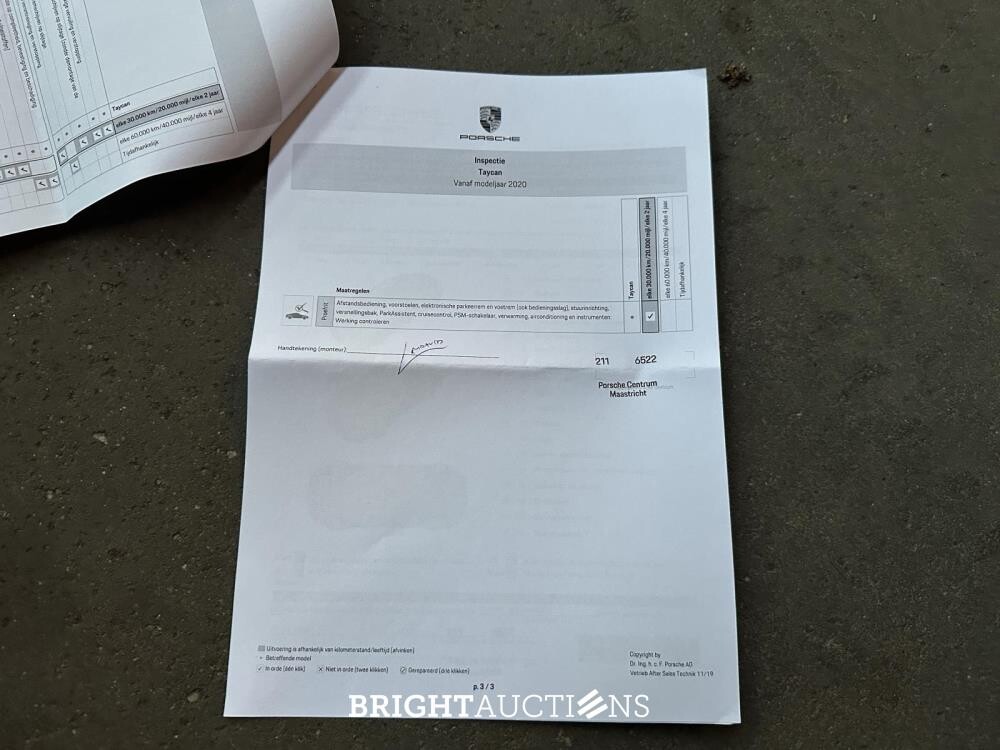 Porsche Taycan Turbo S 93 kWh 952pk 2020 Sport-Chrono