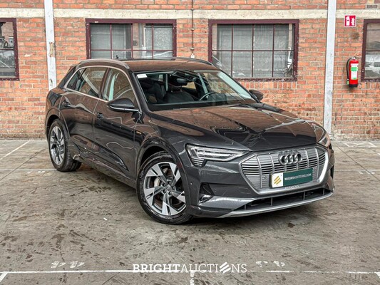 Audi E-tron 50 quattro Business edition 71 kWh 313pk 2020 (Origineel-NL+ 1e eigenaar), J-695-PX