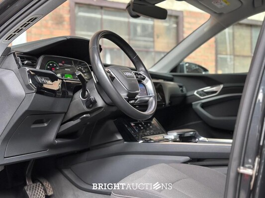 Audi E-tron 50 quattro Business edition 71 kWh 313pk 2020 (Origineel-NL+ 1e eigenaar), J-695-PX