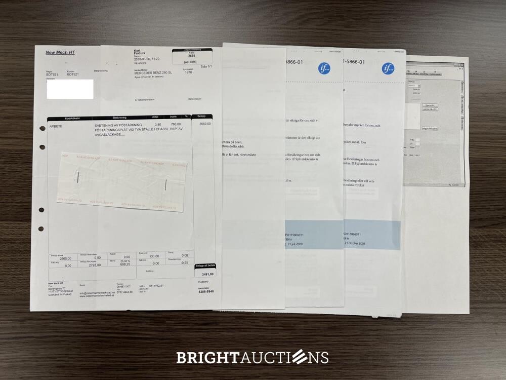 Mercedes-Benz 280 SL Pagode – Handgeschakeld – EU-uitvoering – 2.8 liter zes-in-lijn.