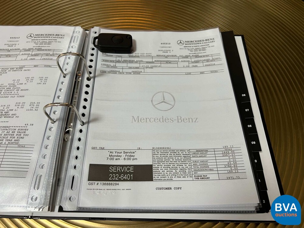 Mercedes-Benz SL500 Roadster 5.0L V8 Cabriolet 326pk 14995Km! 1991