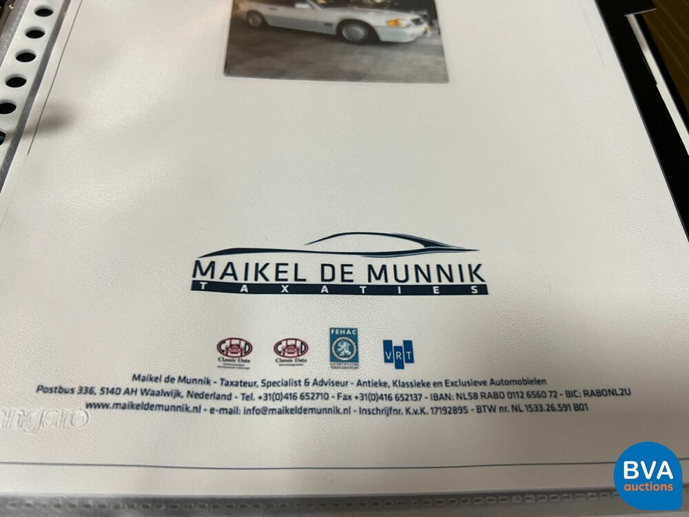 Mercedes-Benz SL500 Roadster 5.0L V8 Cabriolet 326pk 14995Km! 1991