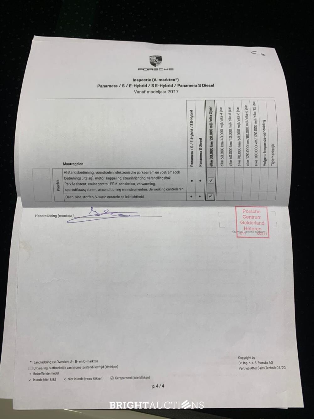 Porsche Panamera 4S E-Hybrid 2.9 V6 FACELIFT 560hp 2020 Sport-Chrono (Original-NL + 1st Owner), K-734-BH