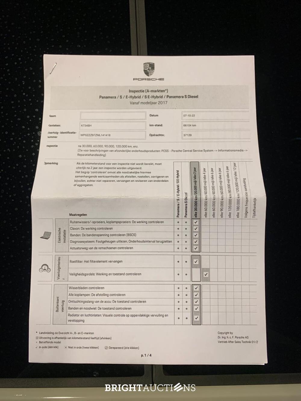 Porsche Panamera 4S E-Hybrid 2.9 V6 FACELIFT 560hp 2020 Sport-Chrono (Original-NL + 1st Owner), K-734-BH