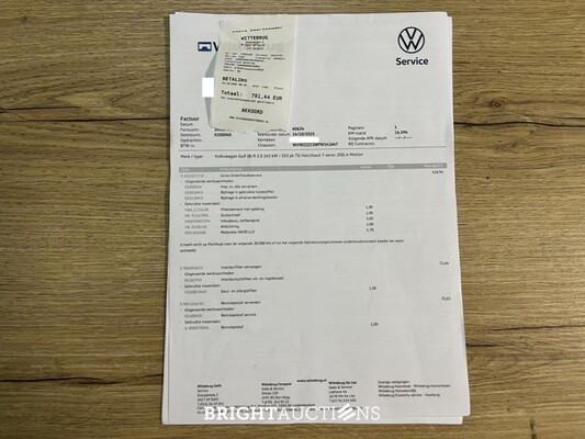 Volkswagen Golf VIII R 4Motion 20th Annniversary -AKRAPOVIC- 2.0 TSI 333pk 2023 LIMITED (Golf 8), NL-KENTEKEN