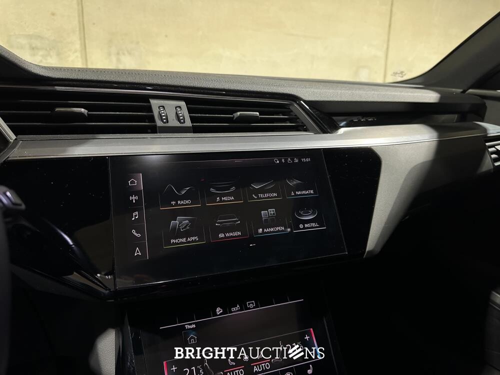 Audi e-tron 50 Quattro Launch Edition Black 71 kWh S-Line 313pk 2019 (Origineel-NL), H-970-BH