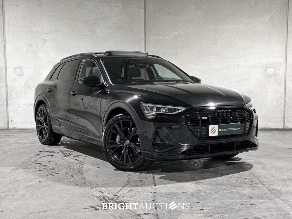 Audi e-tron 50 Quattro Launch Edition Black 71 kWh S-Line 313pk 2019 (Origineel-NL), H-970-BH