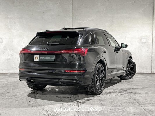 Audi e-tron 50 Quattro Launch Edition Black 71 kWh S-Line 313pk 2019 (Origineel-NL), H-970-BH