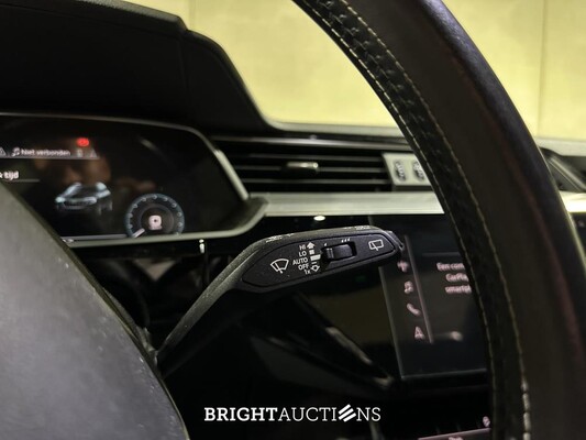 Audi e-tron 50 Quattro Launch Edition Black 71 kWh S-Line 313pk 2019 (Origineel-NL), H-970-BH