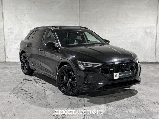 Audi e-tron 50 Quattro Launch Edition Black 71 kWh S-Line 313pk 2019 (Origineel-NL), H-970-BH