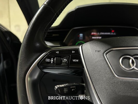 Audi e-tron 50 Quattro Launch Edition Black 71 kWh S-Line 313pk 2019 (Origineel-NL), H-970-BH