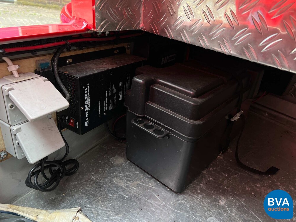 MAN TGL Vrachtauto Camper Kampeerauto Racing Transport + Trailer, 2-SVT-99.