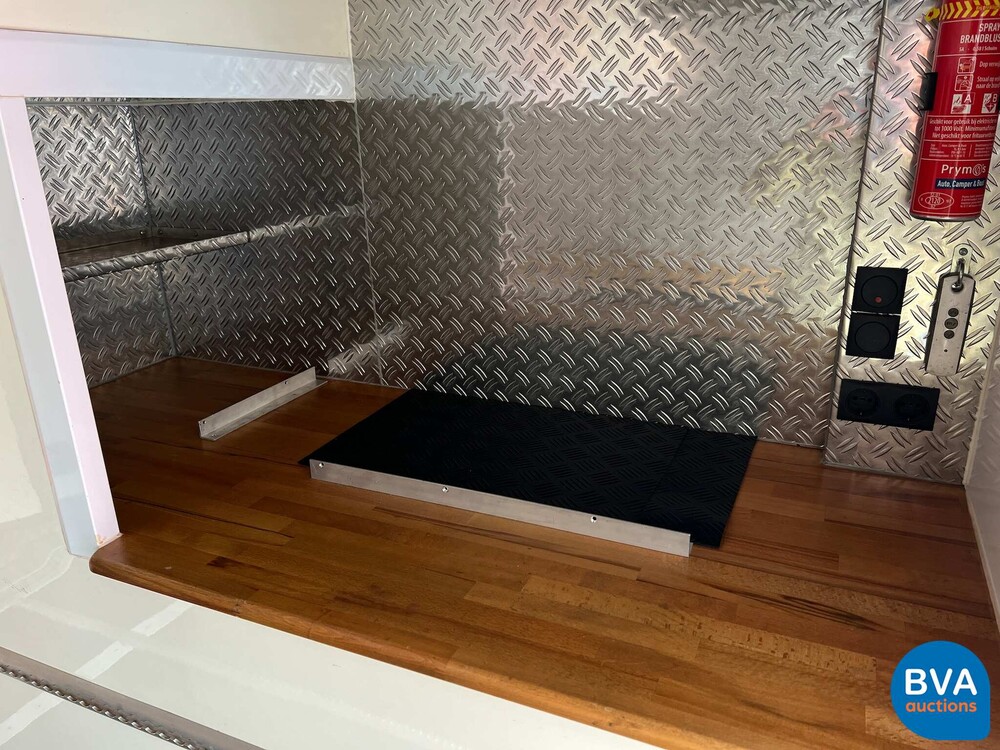 MAN TGL Vrachtauto Camper Kampeerauto Racing Transport + Trailer, 2-SVT-99.