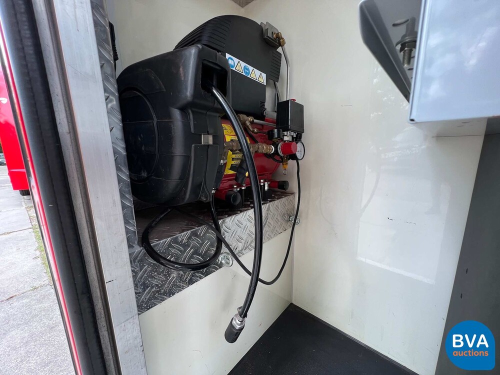 MAN TGL Vrachtauto Camper Kampeerauto Racing Transport + Trailer, 2-SVT-99.