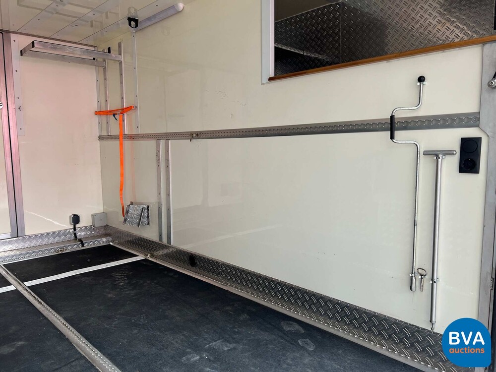 MAN TGL Vrachtauto Camper Kampeerauto Racing Transport + Trailer, 2-SVT-99.