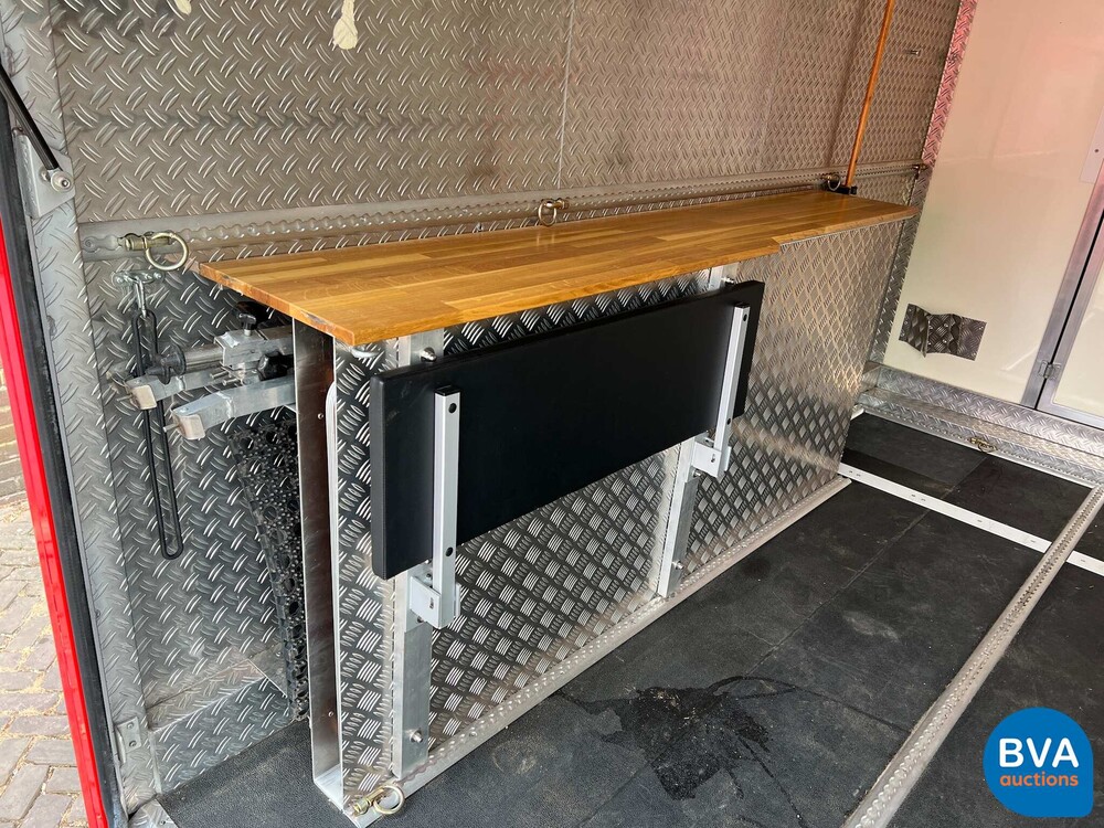 MAN TGL Vrachtauto Camper Kampeerauto Racing Transport + Trailer, 2-SVT-99.