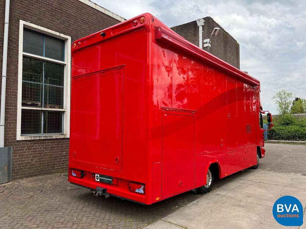 MAN TGL Vrachtauto Camper Kampeerauto Racing Transport + Trailer, 2-SVT-99.