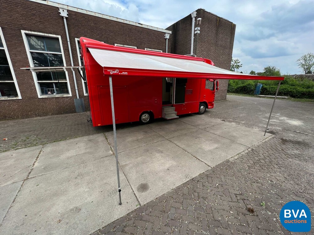 MAN TGL Vrachtauto Camper Kampeerauto Racing Transport + Trailer, 2-SVT-99.