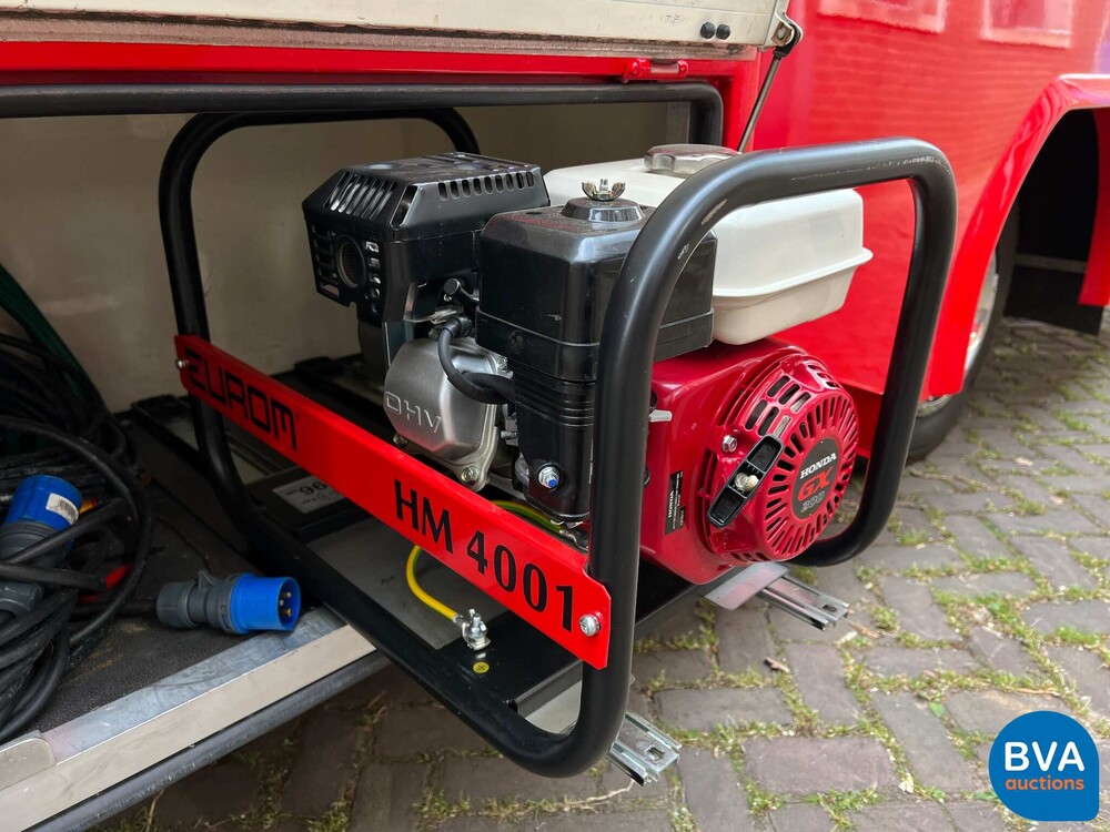 MAN TGL Vrachtauto Camper Kampeerauto Racing Transport + Trailer, 2-SVT-99.