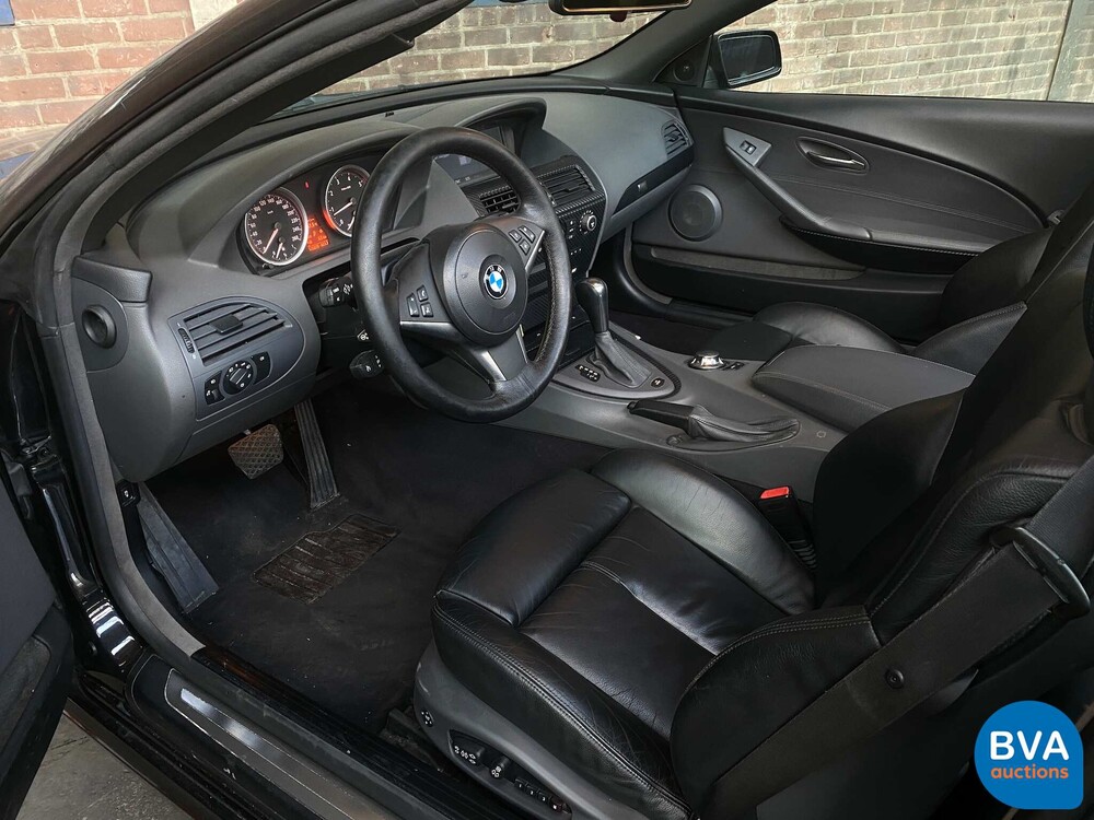 BMW 645Ci 6-serie cabrio 333pk 2004, 75-GGT-9