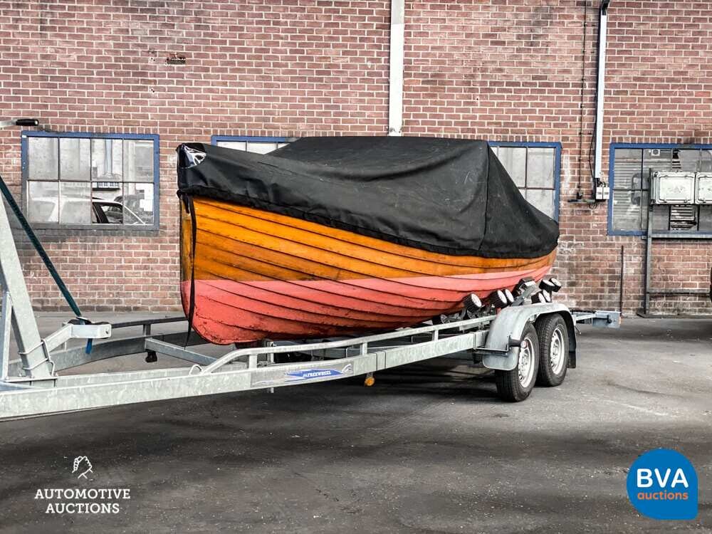 Notarboot/Autoboot Teakholz Vetus 1920.