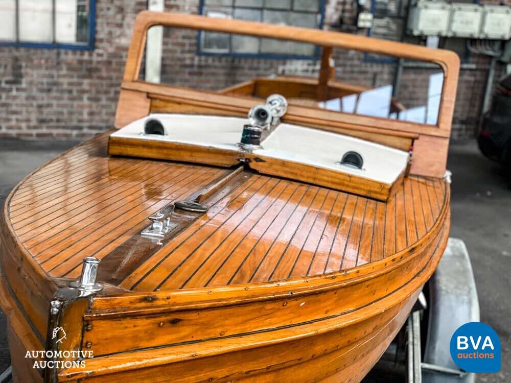 Notarboot/Autoboot Teakholz Vetus 1920.