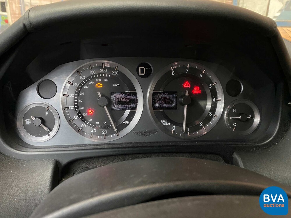 Aston Martin DB9 Volante 457 PS Cabrio 2007.