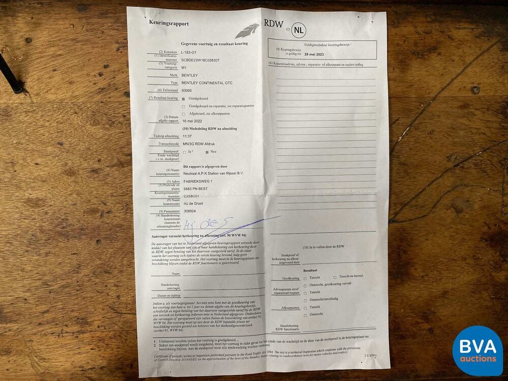 Bentley Continental GTC6.0 W12 560 PS 2008 GT Cabrio, L-183-GT.