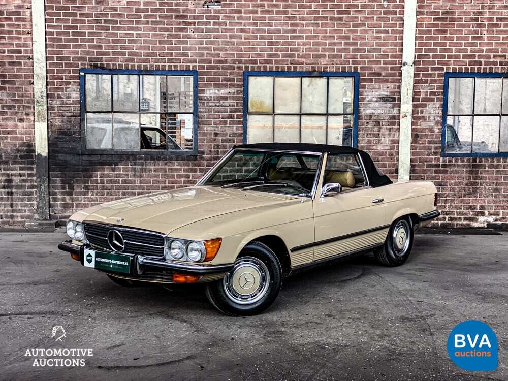 Mercedes-Benz 450SL Roadster 224hp 1973, 53-YB-09.