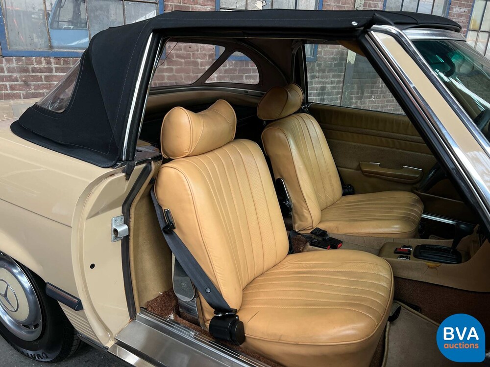 Mercedes-Benz 450SL Roadster 224hp 1973, 53-YB-09.