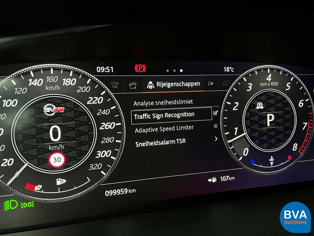 Land Rover Range Rover Sport SVR FACELIFT 5.0 V8 CARBON 575 PS 2018, XH-816-V.