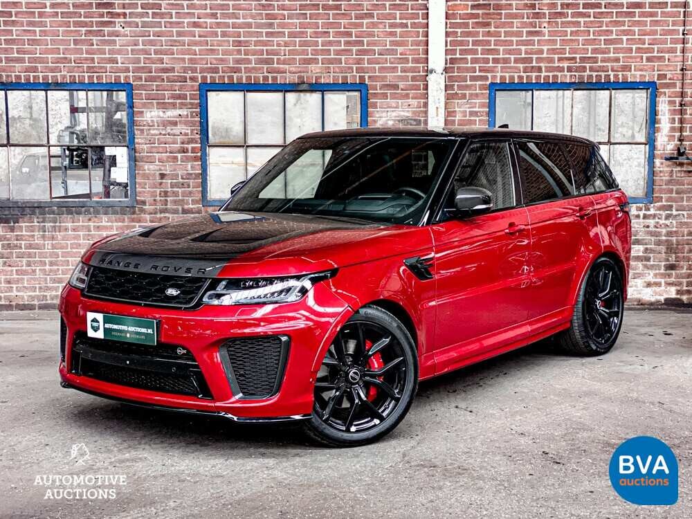 Land Rover Range Rover Sport SVR FACELIFT 5.0 V8 CARBON 575 PS 2018, XH-816-V.