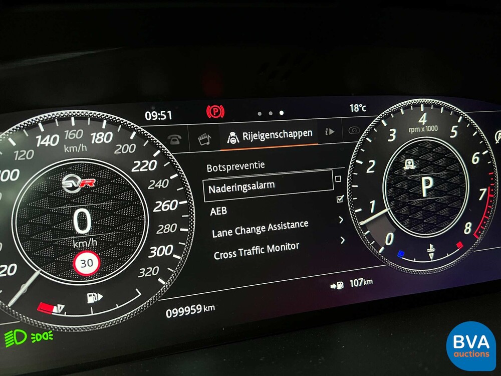 Land Rover Range Rover Sport SVR FACELIFT 5.0 V8 CARBON 575 PS 2018, XH-816-V.