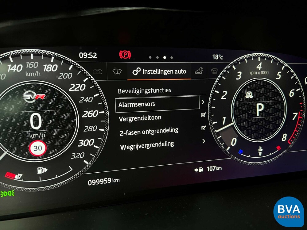 Land Rover Range Rover Sport SVR FACELIFT 5.0 V8 CARBON 575 PS 2018, XH-816-V.