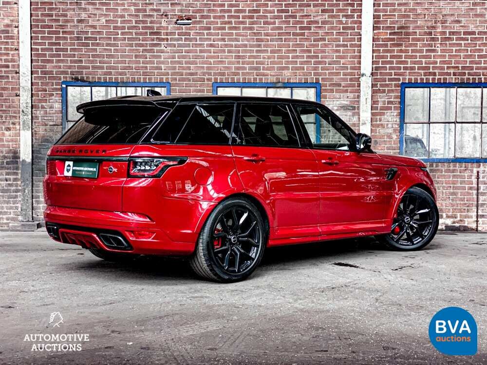 Land Rover Range Rover Sport SVR FACELIFT 5.0 V8 CARBON 575 PS 2018, XH-816-V.
